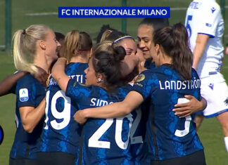 L’Inter supera la Sampdoria 4-3 grazie alle reti di Csiszàr, Karchouni e la doppietta di Marinelli