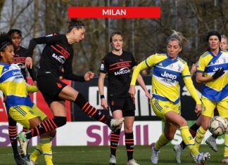 Il Milan vince con la Fiorentina per 2-0 e sorpassare al terzo posto in classifica il Sassuolo