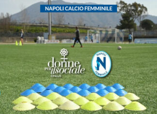 Napoli Femminile: donne e bambini ucraini presenti in tribuna nel match con la Juve