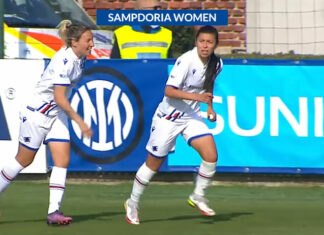 La Sampdoria Women sfiora l’impresa contro l’Inter: una doppia Marinelli frena la rimonta blucerchiata