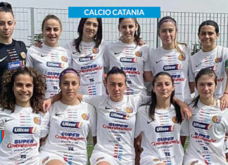 Catania, la carica di mister Giuseppe Scuto e Luana Petrini