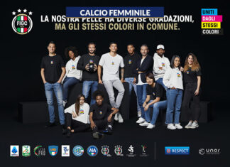 #UNITIDAGLISTESSICOLORI: la campagna antidiscriminazione della FIGC