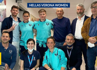 L’Hellas Verona Women in visita al reparto di oncoematologia pediatrica