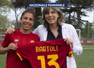 Riprendono le visite ai club di Serie A: Bertolini incontra le calciatrici della Roma