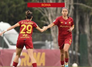 La Roma con il Verona rimane concentrata e disputa una partita perfetta che finisce in goleada 7-1 per le lupacchiotte