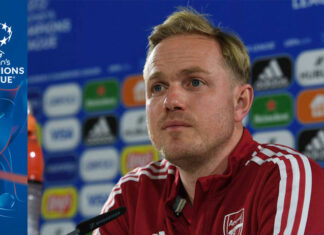 Jonas Eidevall, coach Arsenal: “Quando giochi in Champions League ti esponi alle migliori squadre di club in Europa…”