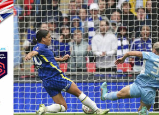 Chelsea Women vincono la FA Cup per la quarta volta: doppietta di Sam Kerr e rete di Erin Cuthbert superano il Manchester City davanti a un pubblico record