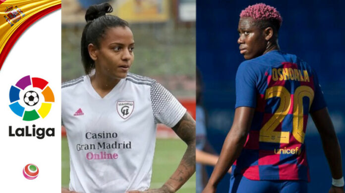 PrimeraDivision-Femenina-2022-Primera_Iberdrola-Geyse_Ferreira_Asisat_Oshoala Geyse Ferreira e Asisat Oshoala, le bomber della Primera Iberdrola