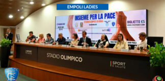 Rebecca Corsi, Presidente Empoli Femminile: “Siamo emozionati e felici di partecipare all’evento “Insieme per la Pace””