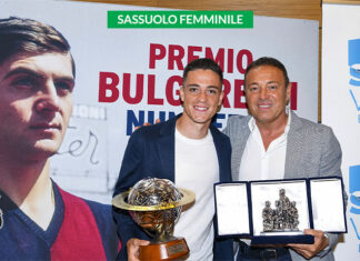 “Premio Bulgarelli number 8”: premiato Mister Piovani … “Sassuolo società modello”