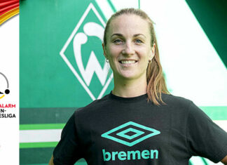 Michaela Brandenburg indossa la maglia dell’SV Werder Brema per la nuova stagione