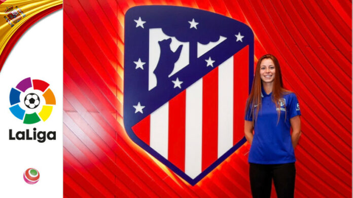 Xenia Pérez Atlético Madrid fino al 2025 Xenia Pérez Atlético Madrid fino al 2025