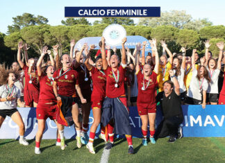 Festa giallorossa a Tirrenia: la Roma supera 2-0 la Juve e si aggiudica il terzo titolo consecutivo