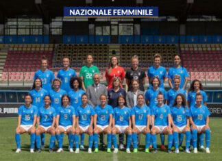 Le Azzurre posano con la nuova maglia realizzata da Puma in collaborazione con Liberty