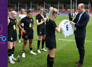 Euro 2022: Il principe William, in visita alle calciatrici inglesi: “Anche Charlotte è bravissima in porta”