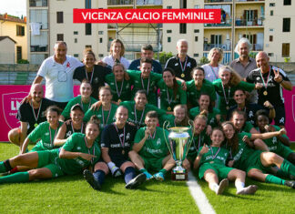 Marta Basso consegna, di rigore, la Coppa Italia di Serie C al Vicenza Calcio Femminile