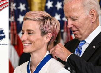 Presidential Medal of Freedom per Megan Rapinoe