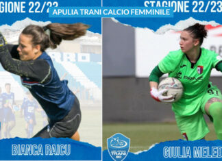 Apulia Trani: presentati i nuovi portieri Meleddu e Raicu