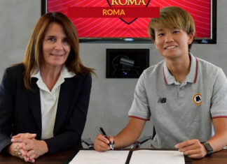 AS Roma: Ecco Moeka Minami è la prima giapponese a vestire la maglia giallorossa.