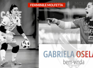Gabriela Oselame, Molfetta C5: “Voglio rimettermi in gioco, puntiamo alla salvezza”