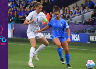 Euro 2022- L’Italia porta a casa un pareggio contro l’Islanda, rete di Valentina Bergamaschi, e la qualificazione è sempre più in salita