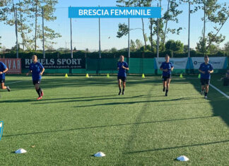 Seconda settimana di preparazione per il Brescia, domani allenamento congiunto con l’Hellas Verona