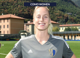 Nina Stapelfeldt nuova attaccante del Como Women: “Voglio aiutare il gruppo a raggiungere gli obiettivi prefissati”