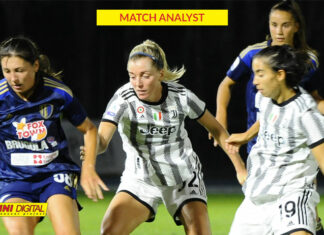 Tanta intensità di gioco, e precisione nei tiri a rete, portano alla Juventus la goleada contro il Como