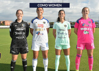 Presentate le maglie da trasferta del Como Women, il debutto domani con la Fiorentina