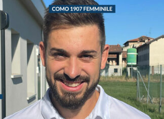Samuele Piazza, coach Como 1907: “Entriamo nel calcio femminile partendo dalla Promozione”