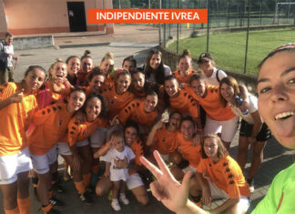 L’Independiente Ivrea fa festa: tre gol al Pinerolo e prima vittoria in campionato