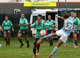 Tavagnacco-Lazio 0-2, prima sconfitta stagionale per le gialloblù