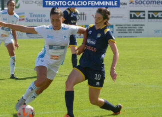 Trento, sconfitta all’esordio in campionato con il Napoli Femminile