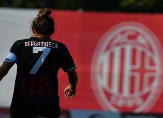 Valentina Bergamaschi e le 100 presenze con la maglia del Milan: “Grazie alla società e alle mie compagne per aver creduto in me fin dal primo giorno”
