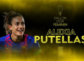 Alexia Putellas vince il secondo Pallone d’Oro