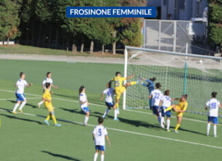 Prima sconfitta in trasferta per il Frosinone