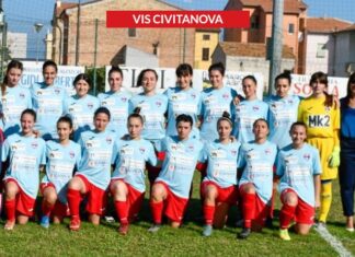 Vis Civitanova battuta di misura dall’Ascoli, Presidente Biancucci: “C’è tanta strada da fare, ma è solo una questione di tempo: la Vis è più viva che mai”