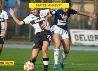 Como-Parma: i 170 passaggi bassi utili nella metà campo avversaria premiano il Como. Anche i 32 passaggi lunghi del Parma premiano il Como. L’acuto di Acuti non basta