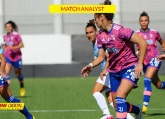 La Juventus di Montemurro è superiore anche nell’IVS della Panini Digital: “nei passaggi, nelle iniziative personali e nelle accelerazioni”