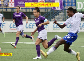 Fiorentina vs Sampdoria Women: i due guizzi di Boquete e Mijatović decidono una partita decisamente equilibrata sia dal punto di vista del possesso palla sia nella supremazia territoriale