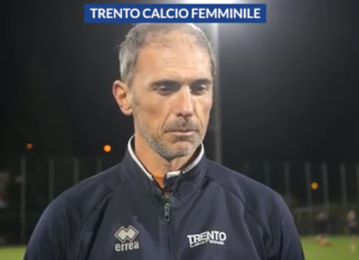 Trento, al via la sfida con il Tavagnacco: le parole di Mister Spagnolli