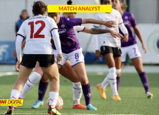 Fiorentina vs Milan: “6 tiri dentro l’area ed 11 da fuori per le viola”, ma lo score dice 1 a 6 per le rossonere