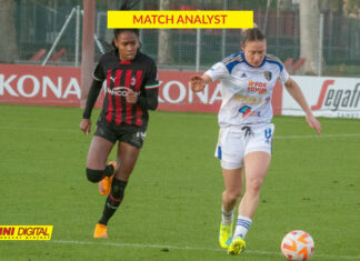 Milan-Como: Tucceri Cimini fa 70, ma il cambio di modulo avversario e un rigore sbagliato danno il via alla rimonta comasca