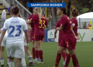 Roma all’inglese su un’encomiabile Sampdoria Women