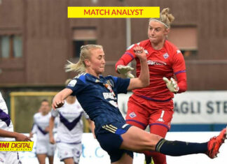 Como-Fiorentina, i cambi cambiano: da 0-3 a 2-3. I 16 tiri ospiti risultano, in proporzione, molto più precisi dei 13 a firma comasca