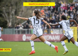 Roma vs Juventus: 6 occasioni a rete per parte, 92.5% di azioni manovrate da dietro contro il 78%, ma il 2 a 4 della vecchia signora riapre il campionato