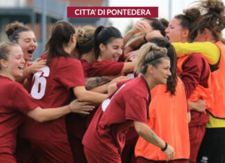 Pontedera: Giusti nel finale regala il successo contro la Solbiatese