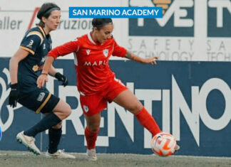 L’Academy impacchetta quattro goal al Trento: le doppiette di Menin e Baldini stroncano le gialloblù