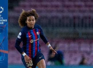 Vicky López, la più giovane nel debuttare in Champions League Vicky Lopez Rosengard-BArcellona Uefa Women's Champions League