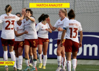 Fiorentina-Roma: 30 tiri e l’85% di supremazia territoriale sanciscono la forza della capolista